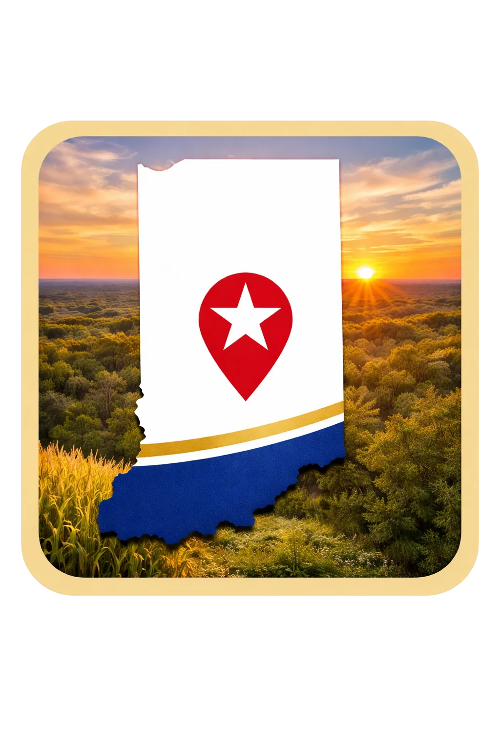 Indiana driver safety badge